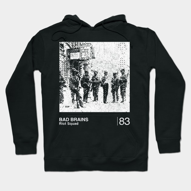 Riot Squad / Minimalist Graphic Artwork Design Hoodie by saudade